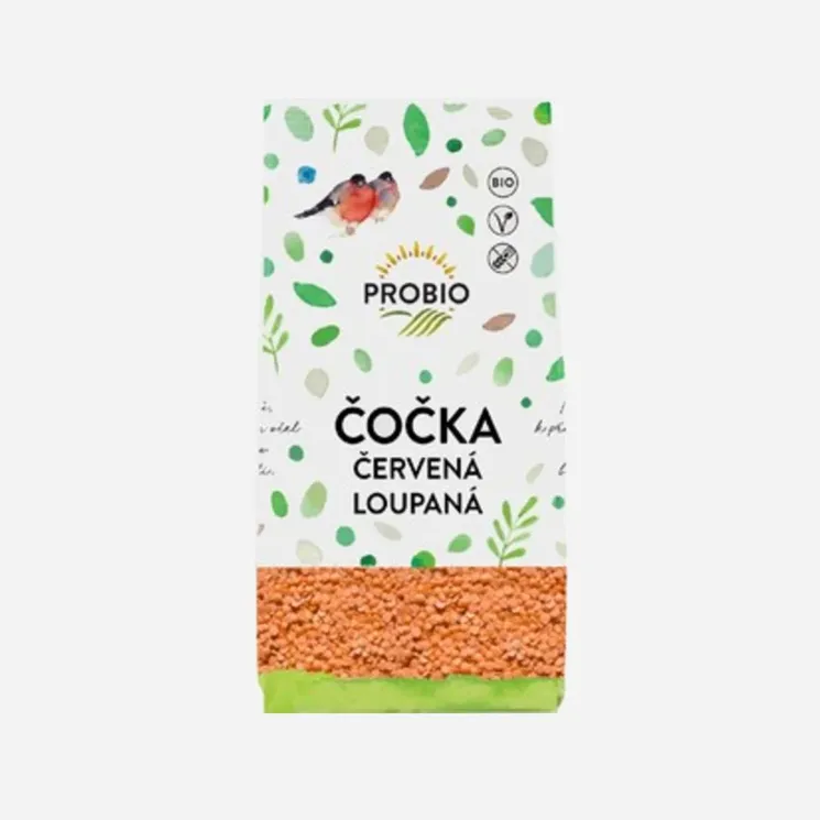 Čočka červená loupaná 6 x 500 g
