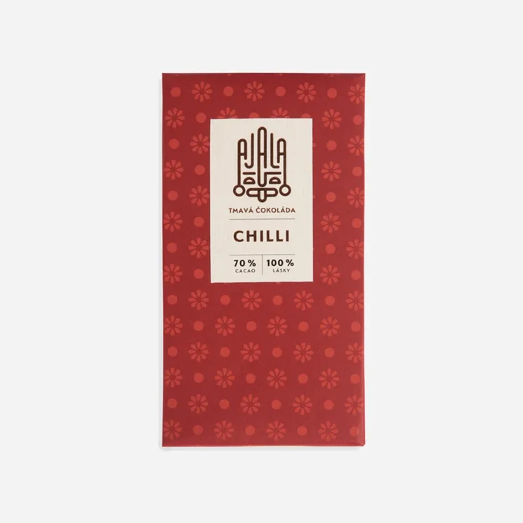 Čokoláda chilli 70 % kakaa BIO