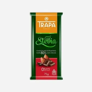 Čokoláda hořká 80 % kakaa se stevií 5 x 75 g