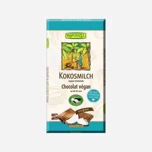 Čokoláda s kokosovým mlékem vegan BIO 6 x 80 g