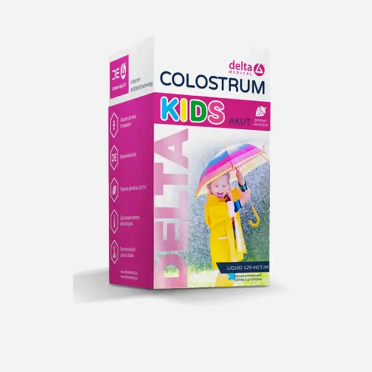 Colostrum Kids jahoda sirup 5 x 125  ml