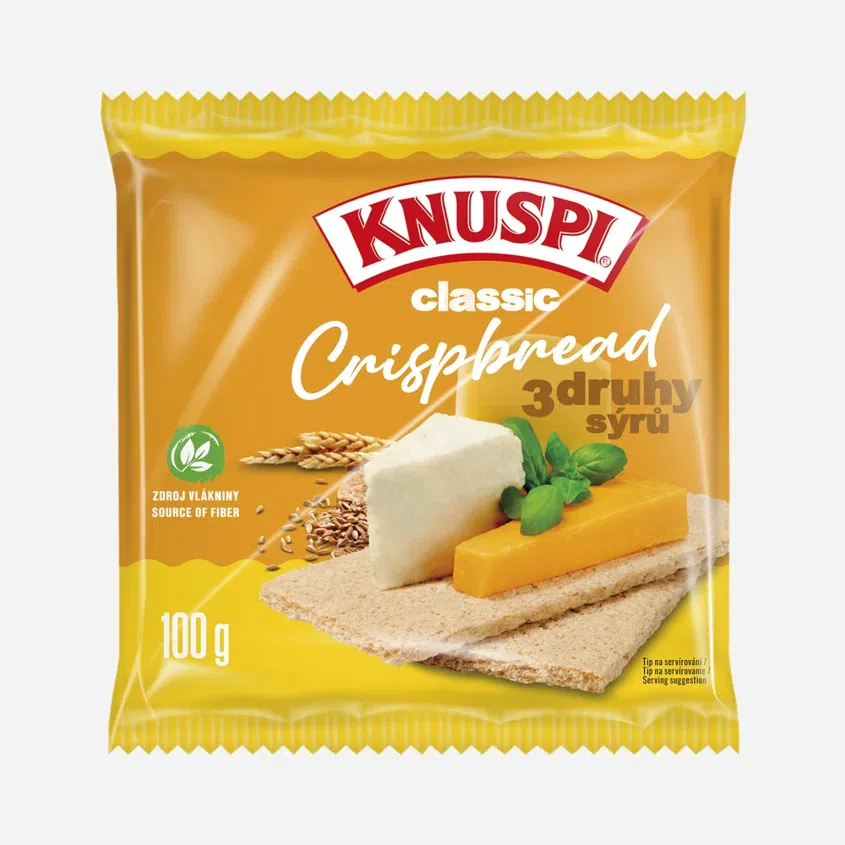 Crispbread 3x sýr