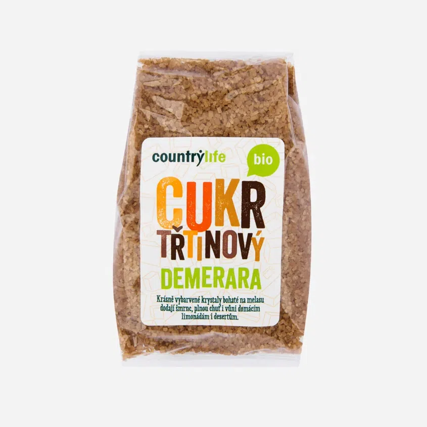 Cukr třtinový Demerara BIO 6 x 500 g