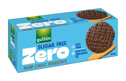 Dark Choc digestive biscuits oplatky bez cukru s čokoládou 270  g