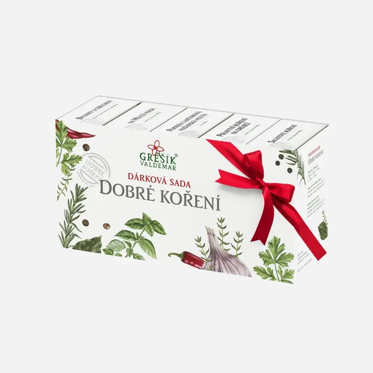 Dárková sada Dobré koření 6 x 1 ks