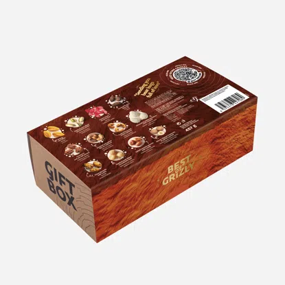 Dárkový box Best of GRIZLY 6 x 457 g
