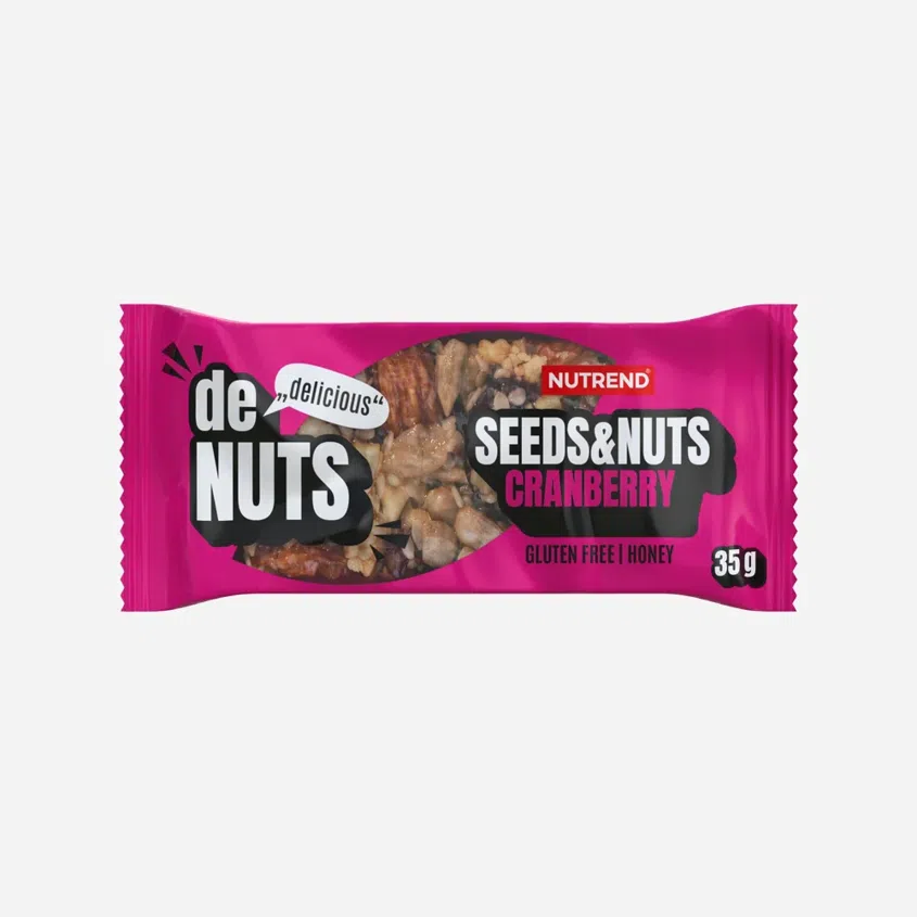 Denuts Seeds and nuts brusinka 12 x 35 g