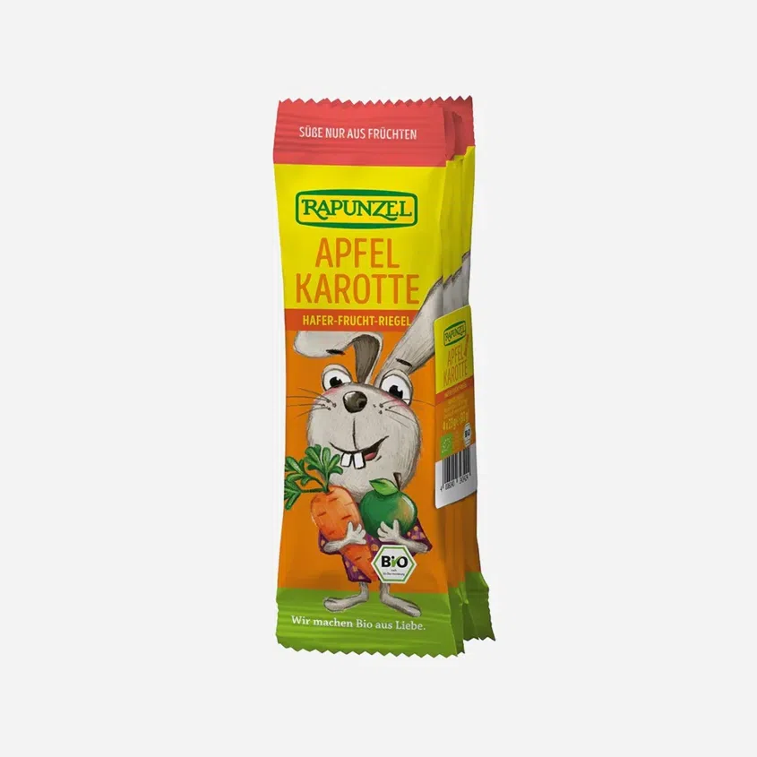 Dětská ovesná tyčinka jablko - mrkev BIO 4 x 23 g