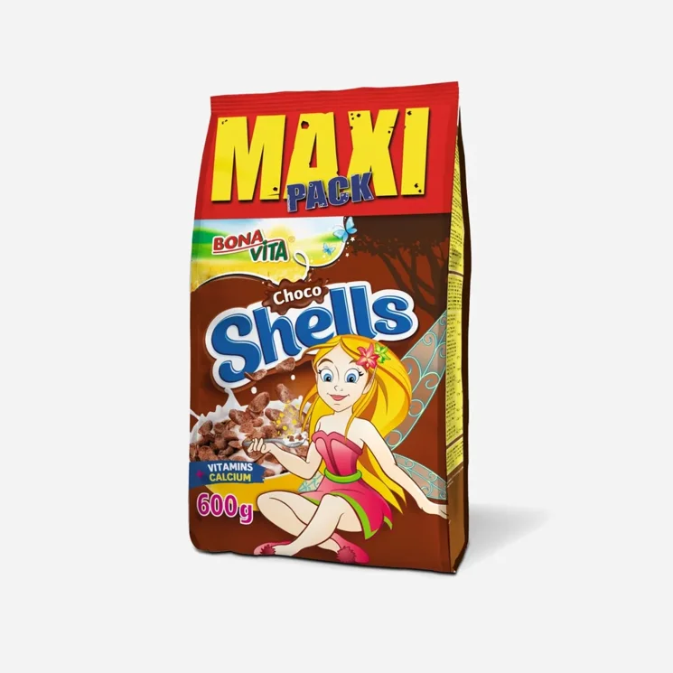 Dětské cereálie Choco shells