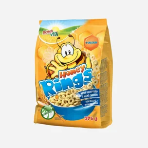 Dětské cereálie Honey Rings 6 x 375 g