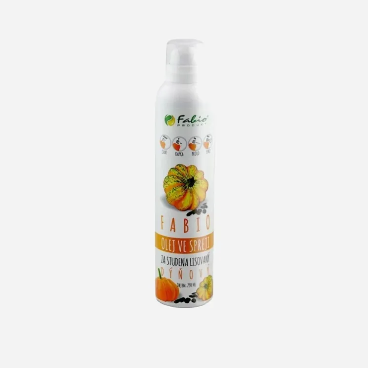 Dýňový olej za studena lisovaný ve spreji 6 x 250 ml