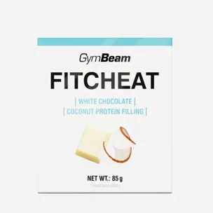Fitcheat Proteinová čokoláda bílá čokoláda a kokos