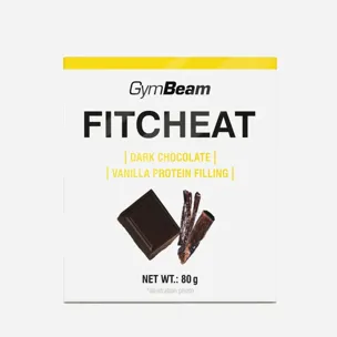 Fitcheat Proteinová čokoláda hořká čokoláda a vanilka