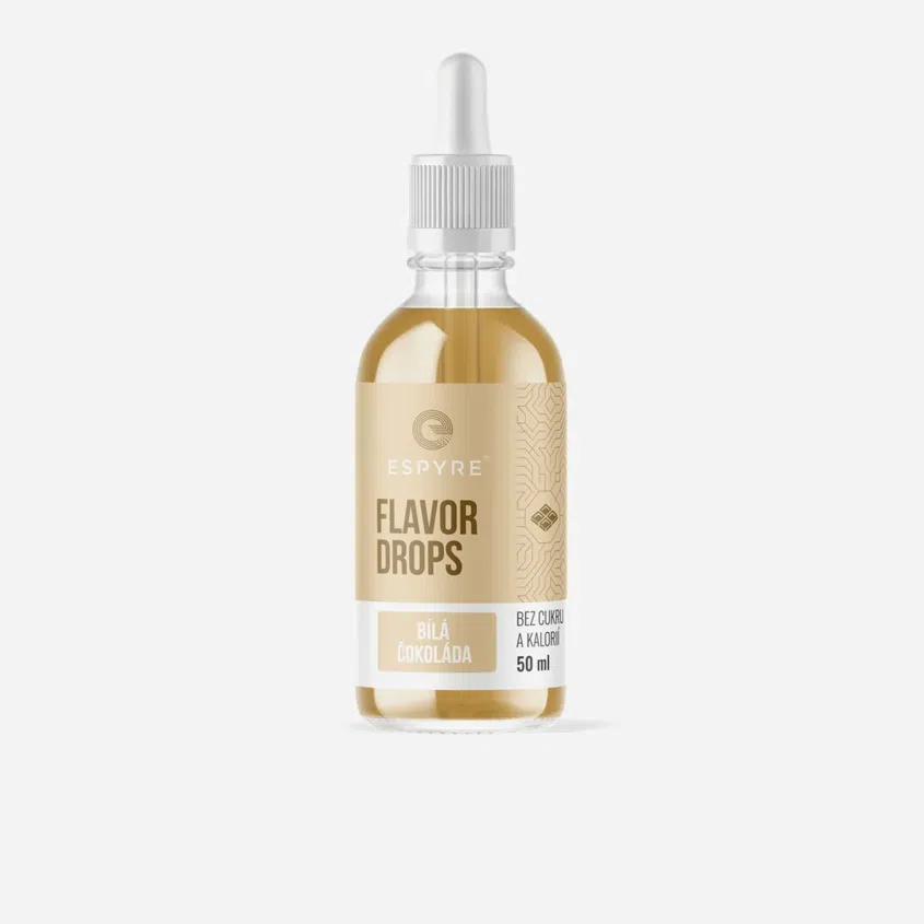 Flavor Drops bílá čokoláda 6 x 50 ml