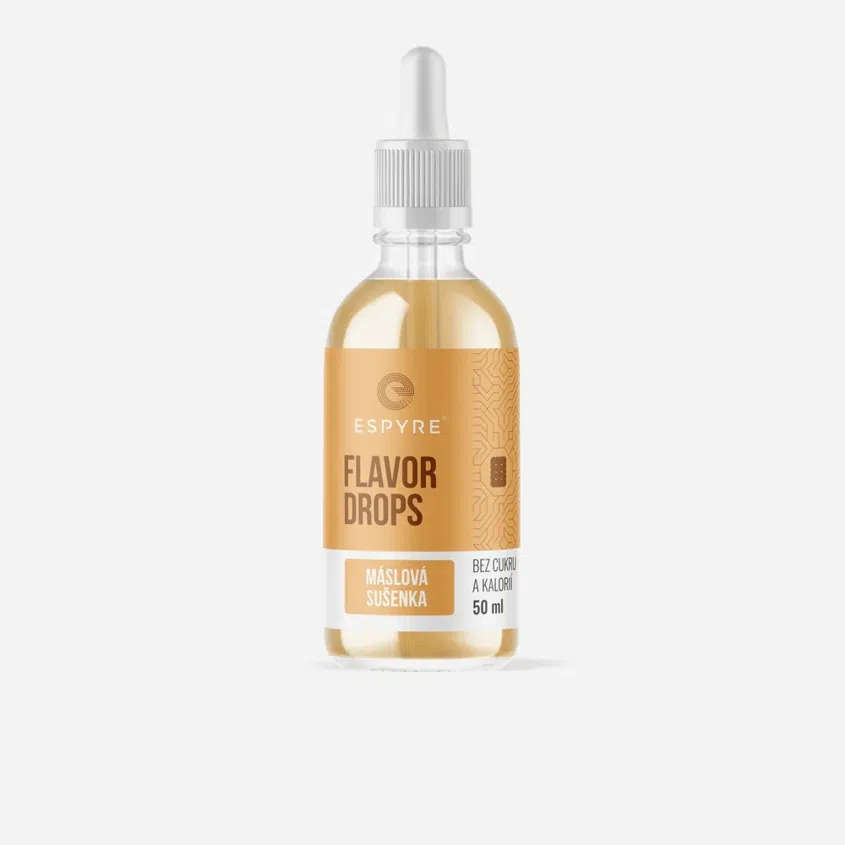 Flavor Drops máslová sušenka 6 x 50 ml