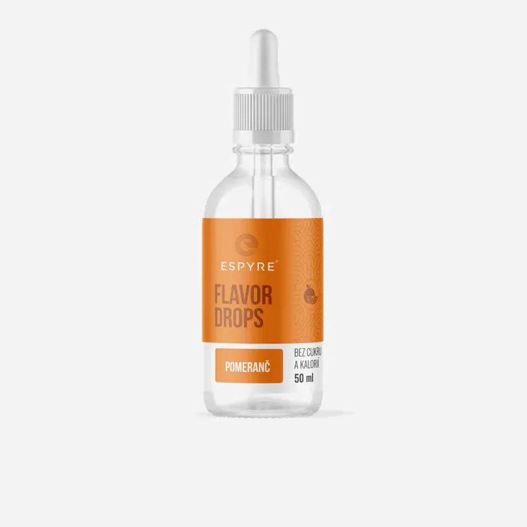 Flavor Drops pomeranč 6 x 50 ml
