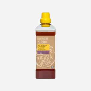 Gel do myčky na nádobí z mýdlových ořechů s bio pomerančovou silicí 6 x 1000 ml