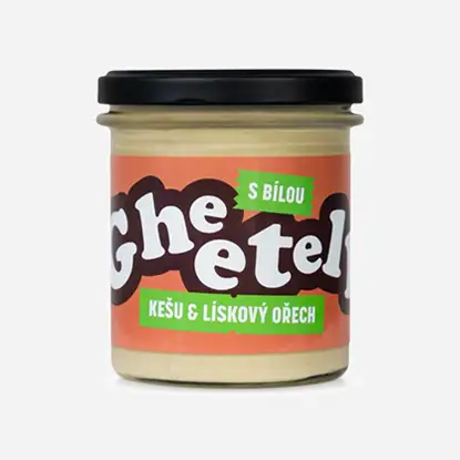 Gheetella® kešu a lískový ořech s bílou čokoládou 6 x 320 g