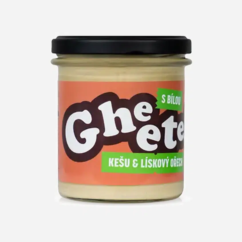 Gheetella® kešu a lískový ořech s bílou čokoládou 6 x 320 g