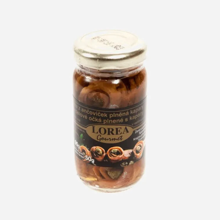 Gourmet Očka z ančoviček s kapary 50 g 6 x 95 g