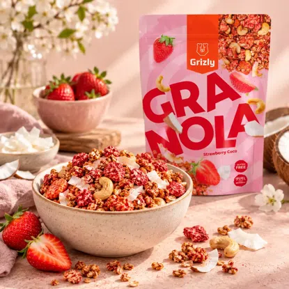 Granola jahodová 6 x 450 g