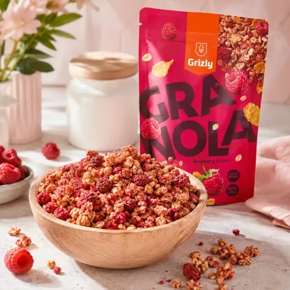 Granola malinová