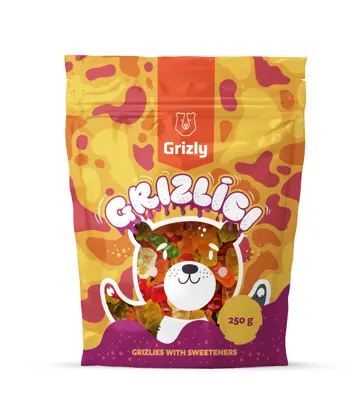 Grizlíci se stévií 5 x 50 g