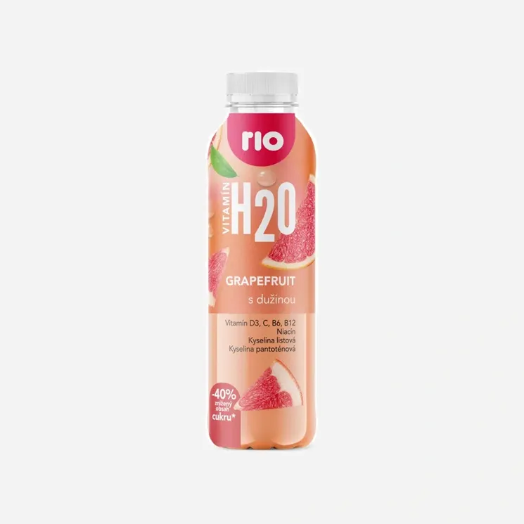 H2O grapefruit 12 x 400 ml