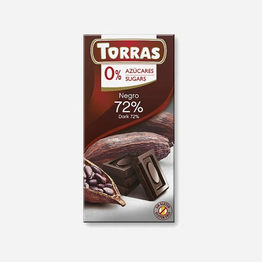 Hořká čokoláda 72%