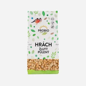 Hrách žlutý půlený BIO 6 x 500 g