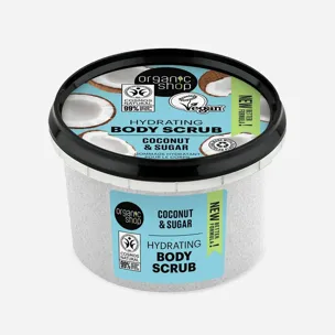 Hydratační tělový peeling Kokos a cukr 6 x 250 ml