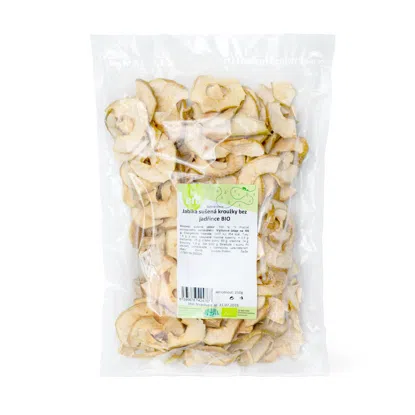 Jablka sušená kroužky bez jadřince BIO 6 x 250 g