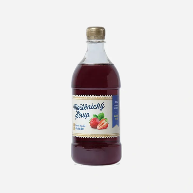 Jahodový sirup