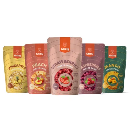 Jahody lyofilizované 5 x 50 g