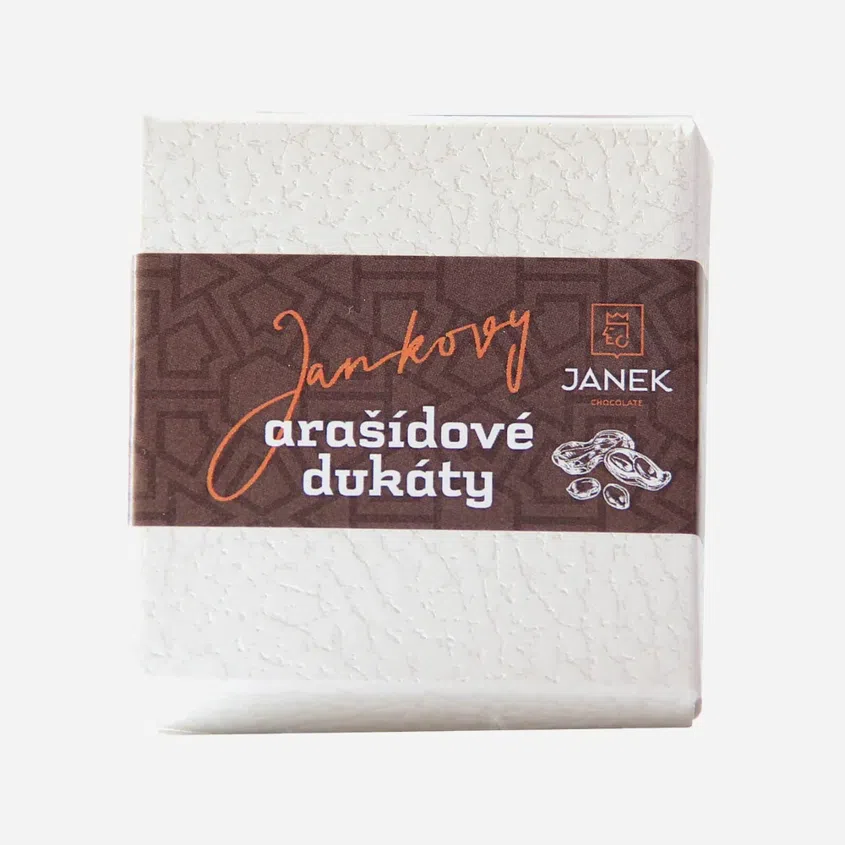 Jankovy arašídové dukáty v krabičce