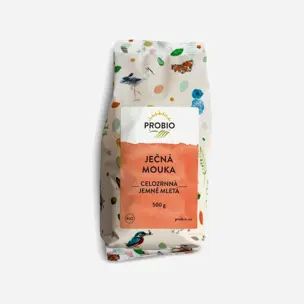 Ječná mouka celozrná jemně mletá BIO 6 x 500 g