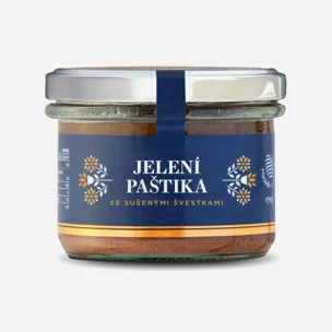 Jelení paštika se sušenými švestkami 6 x 170 g