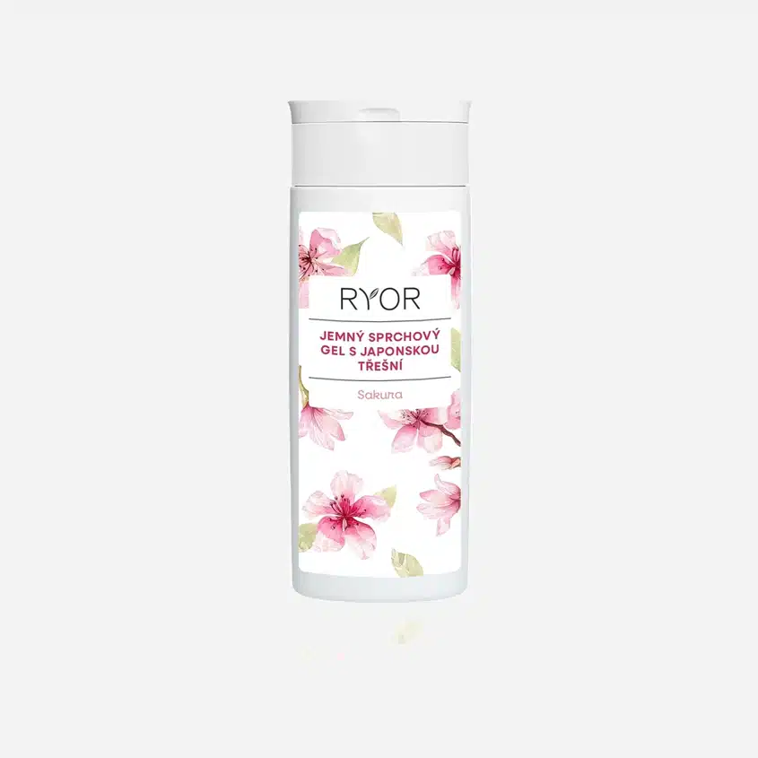 Jemný sprchový gel s japonskou trešní 6 x 200 ml