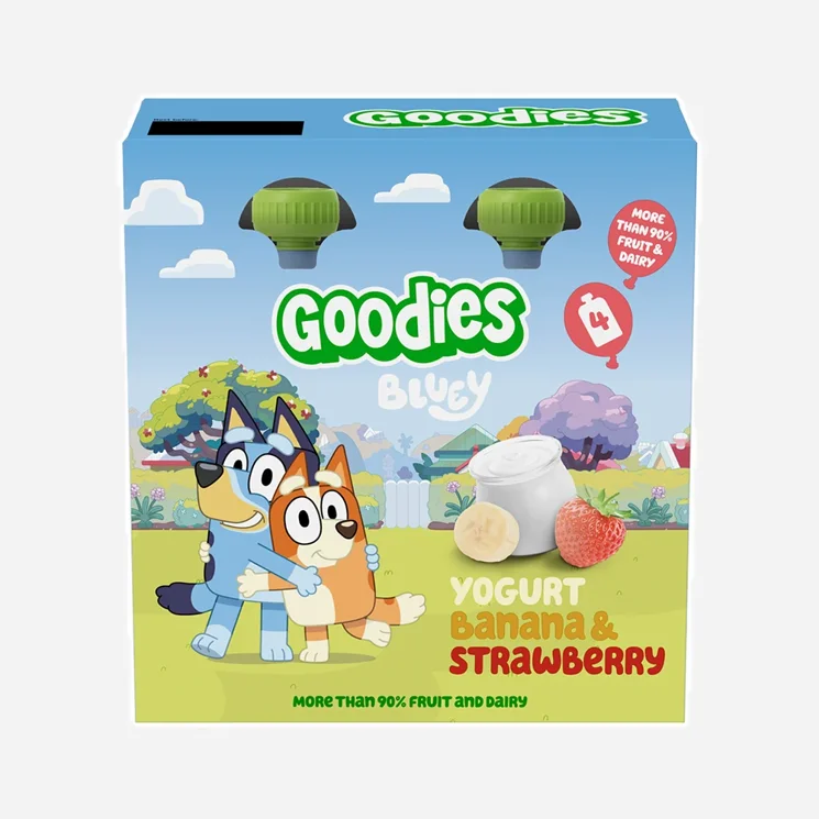 Kapsička Bluey jogurt banán & jahoda multipack