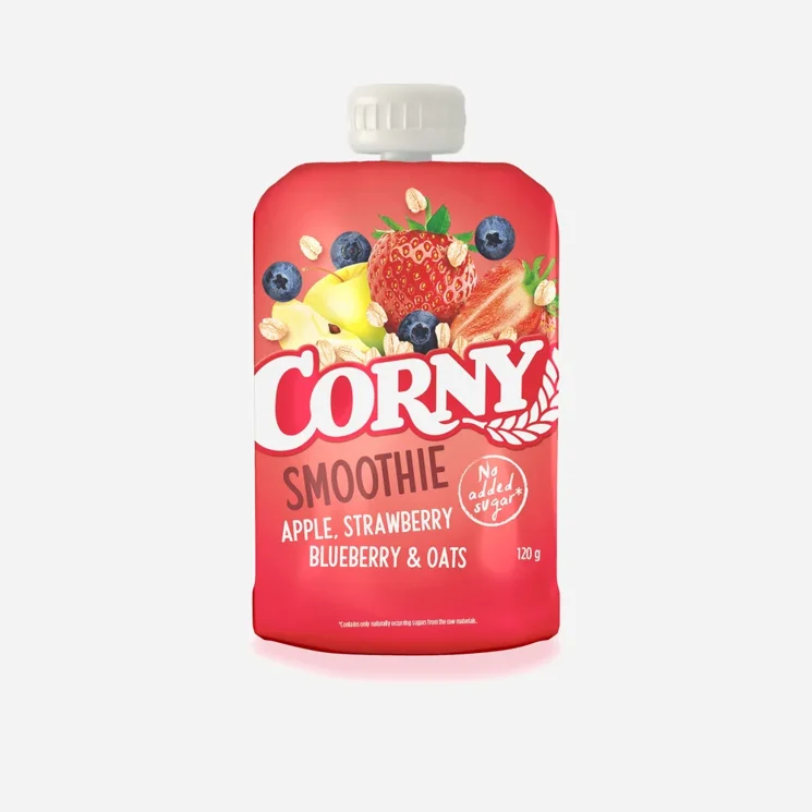 Kapsička Smoothie jablko, jahoda, borůvka a ovesné vločky