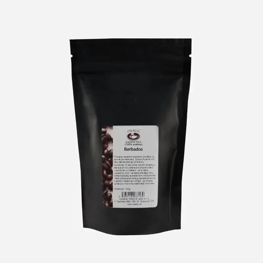káva aromatizovaná mletá - Barbados 6 x 150 g