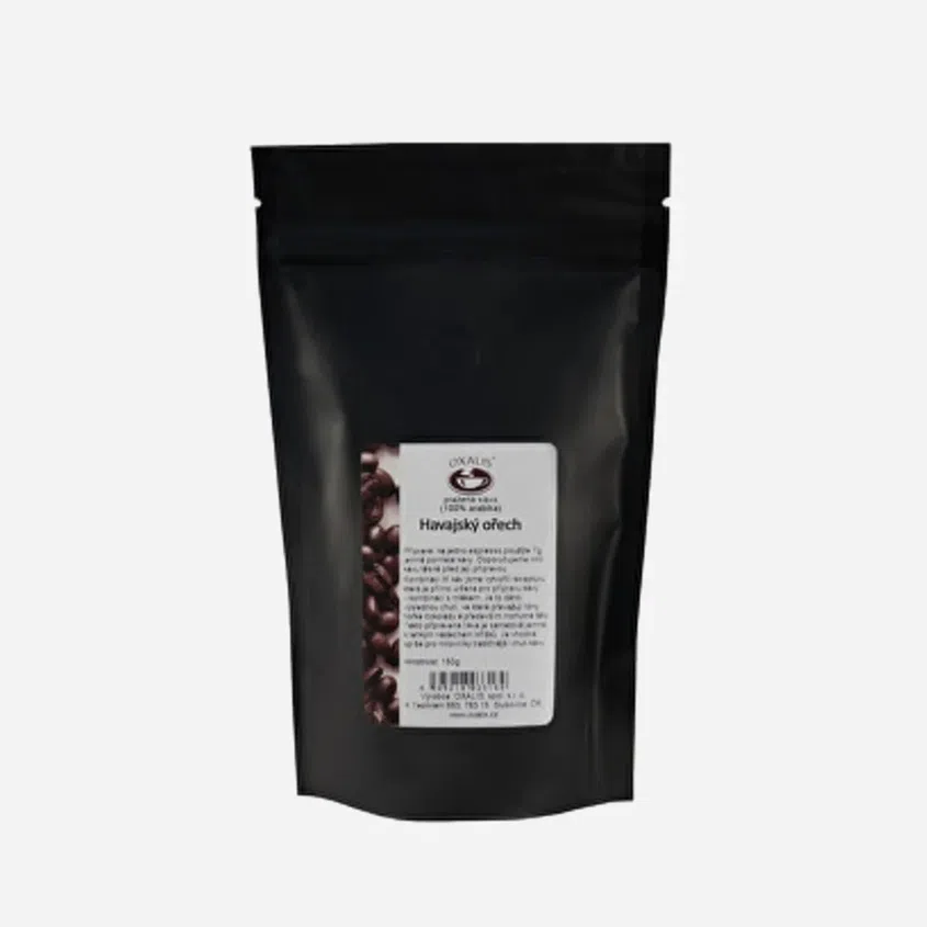 káva aromatizovaná mletá - Havajský ořech 6 x 150 g