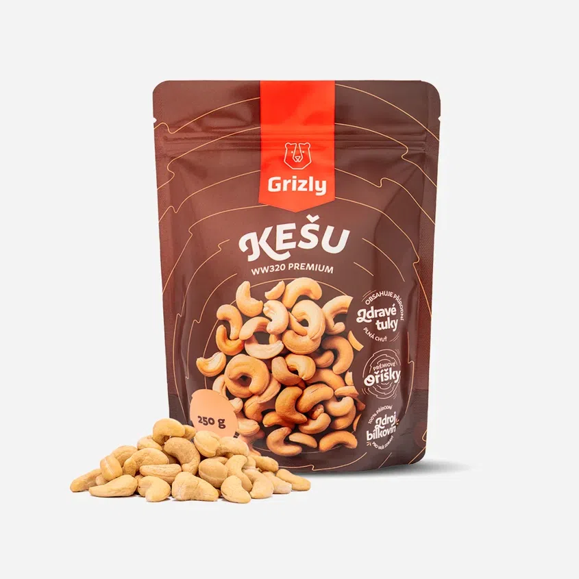 Kešu natural WW320 5 x 250 g