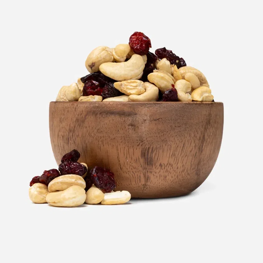 Kešu pražené a brusinky 5 x 250 g