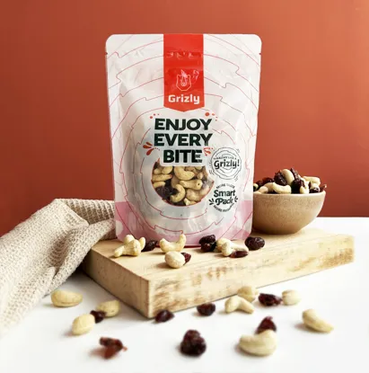Kešu pražené a brusinky 5 x 250 g