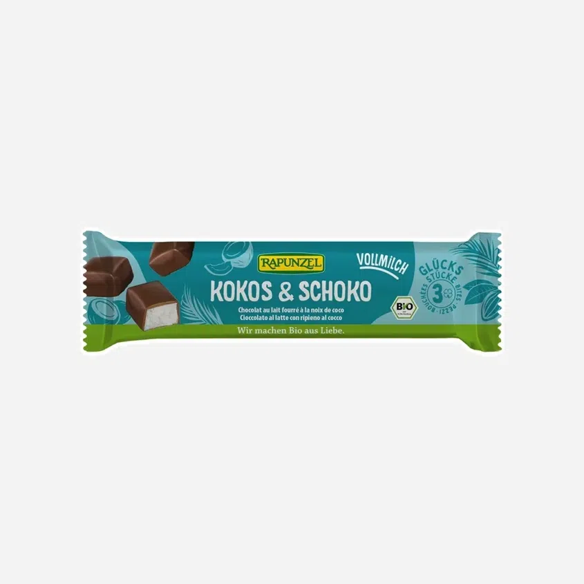 Kokos v mléčné čokoládě BIO 12 x 50 g