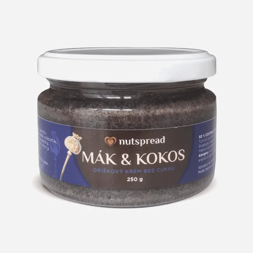 Kokosovo - makové máslo 6 x 250 g