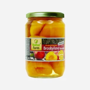 Kompot broskvový