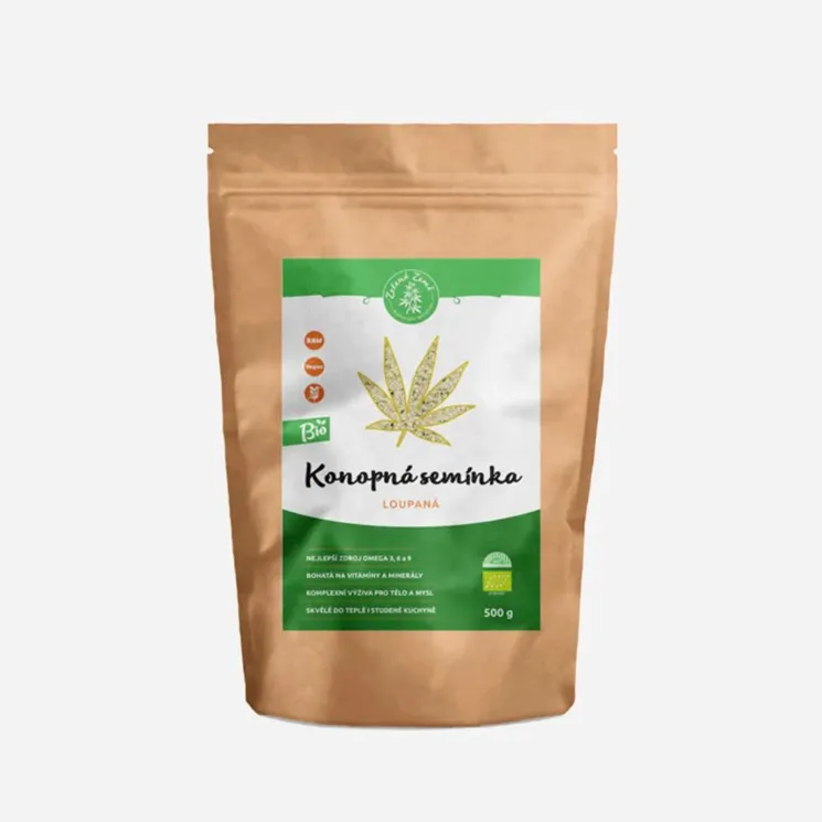 Konopná semínka loupaná 6 x 500 g