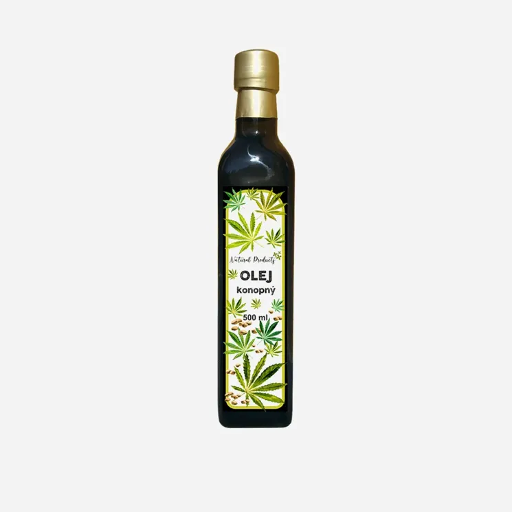Konopný olej 6 x 500 ml